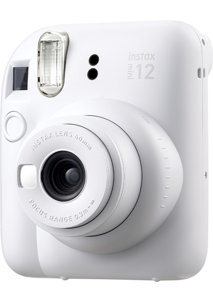 Instax Mini 12 Beyaz Fotoğraf Makinesi + 20'li Mini Film Seti fiyatları