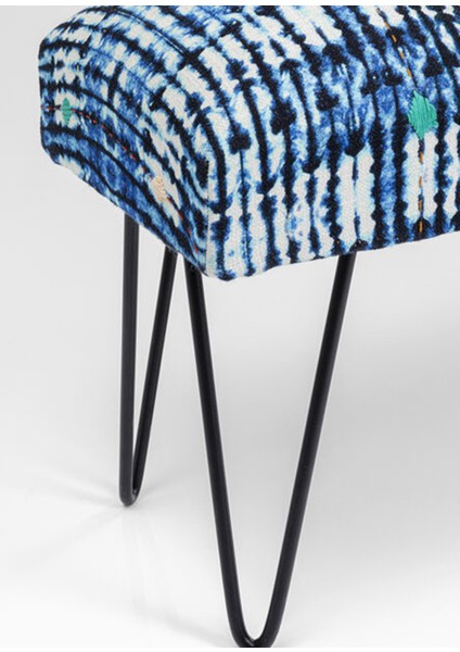 Desna Patchwork Mavi Bench