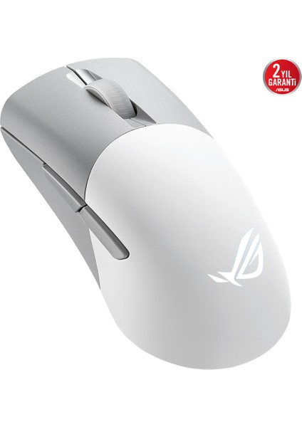 90MP02V0-BMUA10 Rog Keris Wireless Aimpoint White Edition 36.000 Dpı Rgb Beyaz Kablosuz Gaming Mouse