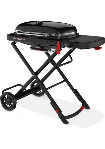 Traveler Stealth Edition Siyah Taşınabilir Gazlı Barbekü