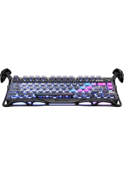 Mercury K1 Pro Rgb Galaxy Siyah Kablosuz Mekanik Gaming Klavye