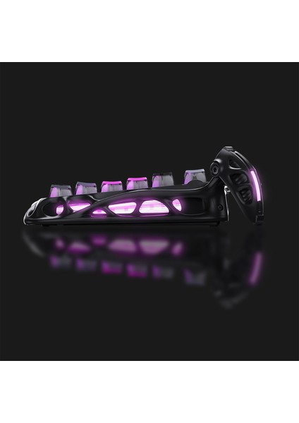 Mercury K1 Pro Rgb Galaxy Siyah Kablosuz Mekanik Gaming Klavye