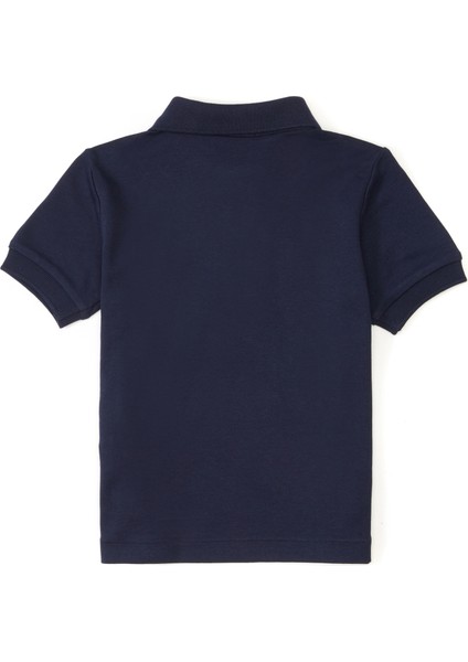 Lacivert Polo Yaka Unisex Çocuk T-Shirt fiyatları