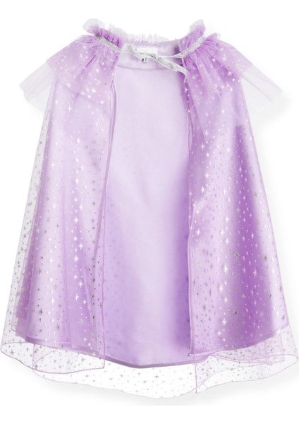 Magic Stars Lila Kız Çocuk Pelerin