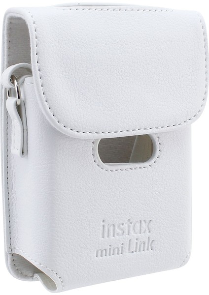 Instax Mini Link 3 Beyaz Akıllı Telefon Yazıcısı Beyaz Çanta Deri Albüm ve 20'li Mini Film