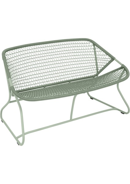 Sixties Yeşil Metal 2'li Bench