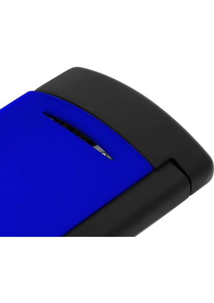 Fluo Minijet Neon Mavi Metal Çakmak