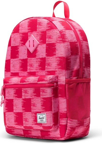 Heritage Pembe Kareli Unisex Çocuk Sırt Çantası modelleri