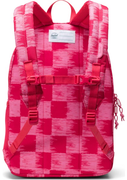 Heritage Pembe Kareli Unisex Çocuk Sırt Çantası fırsatları