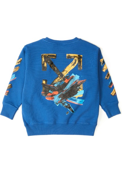 Mavi Erkek Çocuk Sweatshirt