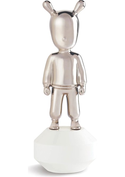 The Silver Guest Little Beyaz Porselen Heykel
