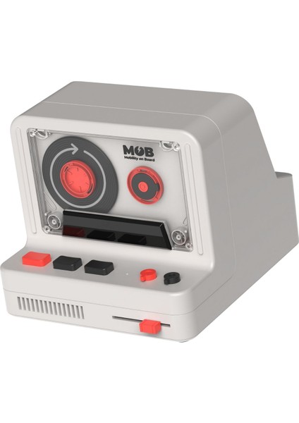 Retro Kamera Gri Bluetooth Hoparlör