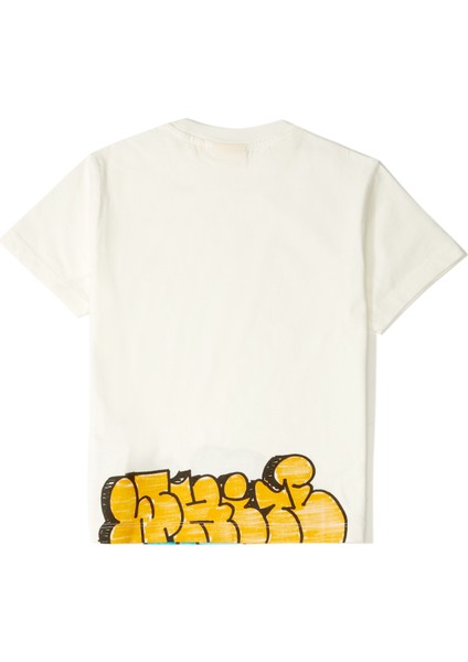 Beyaz Logo Detaylı Erkek Çocuk T-Shirt fiyatları