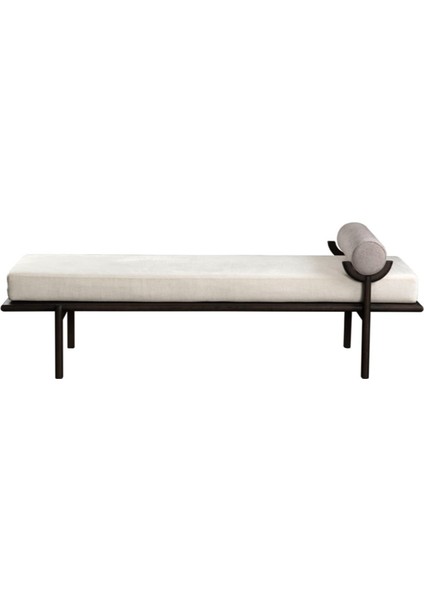 Ahşap Krem Daybed