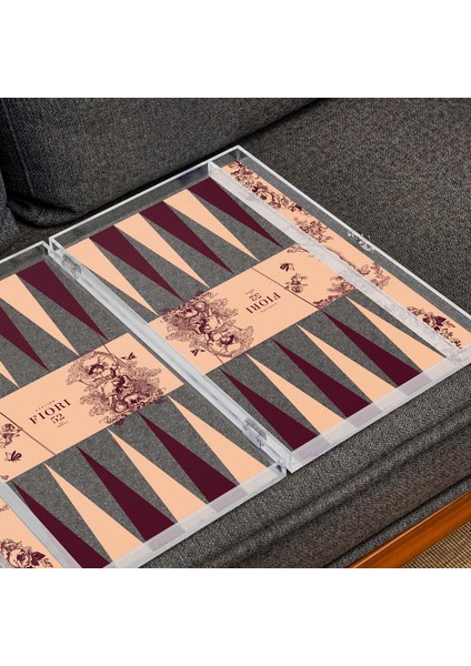 Timeless Collection Bordo Tavla modelleri