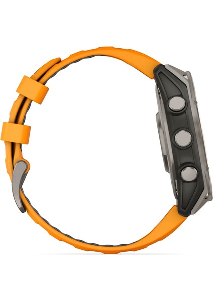 Fenix 8 Amoled Sapphire Turuncu Titanyum 47MM Silikon Kayışlı Akıllı Saat indirimleri