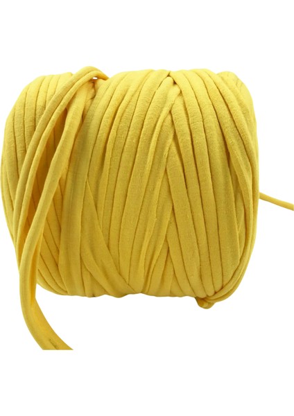 Sarı 022 Penye İp Büyük Boy 650 gr 130 mt Örgü İpi