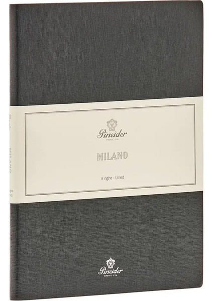 Milano Siyah Defter