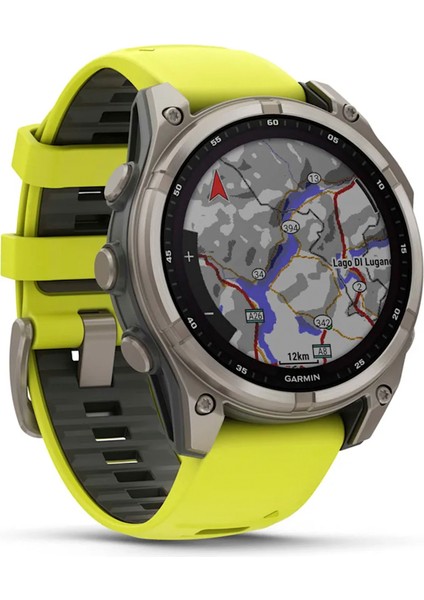 Fenix 8 47 mm Solar Sapphire Titanyum Amp Sarı/grafit Silikon Kayışlı Akıllı Saat modelleri