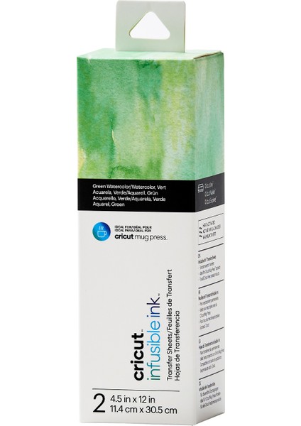 2008889 Joy Unfusible Ink Su Yeşili 2'li Paket Transfer Kağıdı 11,4 cm x 30,5 cm