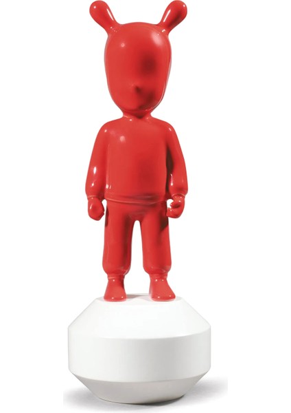 The Red Guest Little Beyaz Porselen Heykel