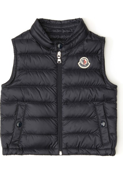 Lacivert Unisex Çocuk Puf Yelek