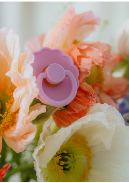Daisy Lupine Pembe 0-6 Ay Silikon Emzik