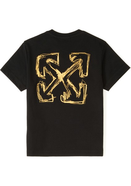 Siyah Logo Detaylı Erkek Çocuk T-Shirt fiyatları