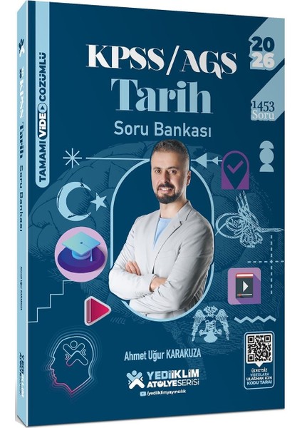 2026 Kpss Ags Atölye Serisi Genel Kültür Tarih Tamamı Video Çözümlü Soru Bankası