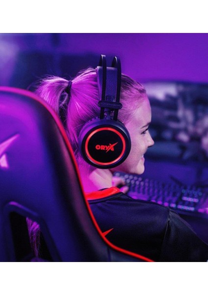 Oryx X210 Donut Pc Ps Xbox Rgb Siyah Oyuncu Kulaklığı