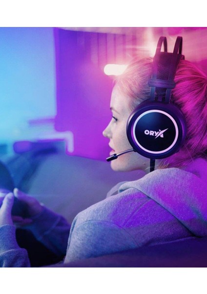 Oryx X210 Donut Pc Ps Xbox Rgb Siyah Oyuncu Kulaklığı