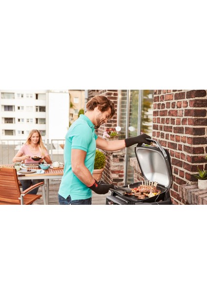 Pulse 1000 Elektrikli Siyah Barbekü