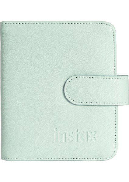 Instax Mini 12 Yeşil Fotoğraf Makinesi + 20'li Film Çerçeve ve Kare Albüm Seti