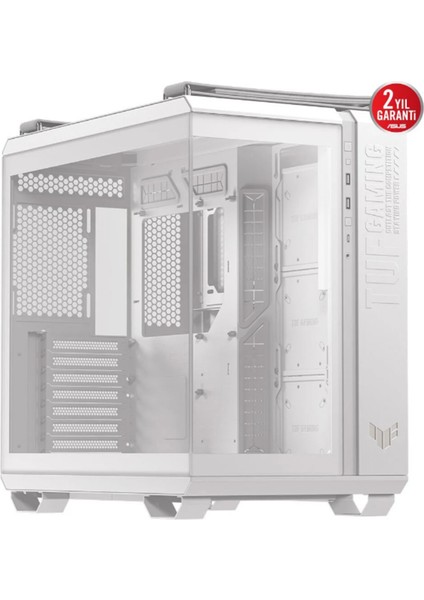 Tuf Gaming GT502 Horizon Beyaz Tempered Glass USB 3.2 Atx Mid Tower Bilgisayar Kasası 90DC0093-B19010
