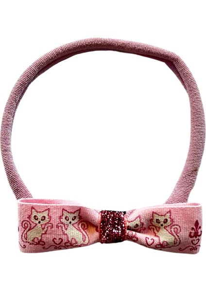 Pembe Pisi Pisi Kız Bebek Bandana fiyatları
