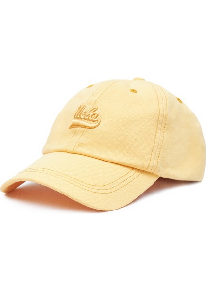 Fortuno Sarı Baseball Cap Nakışlı - Unisex Şapka
