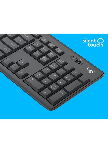 MK295 Kablosuz Siyah Klavye Mouse Set modelleri