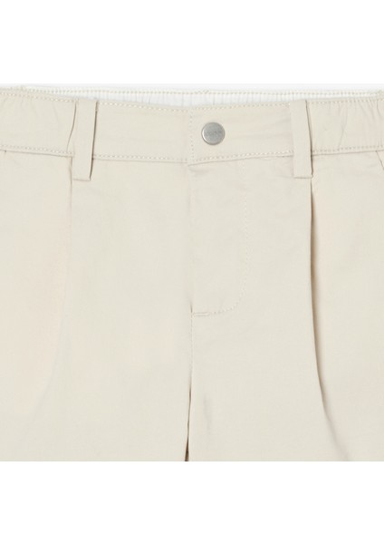 Kırık Beyaz Italyan Cepli Twill Erkek Çocuk Pantolon modelleri