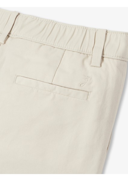 Kırık Beyaz Italyan Cepli Twill Erkek Çocuk Pantolon fırsatları