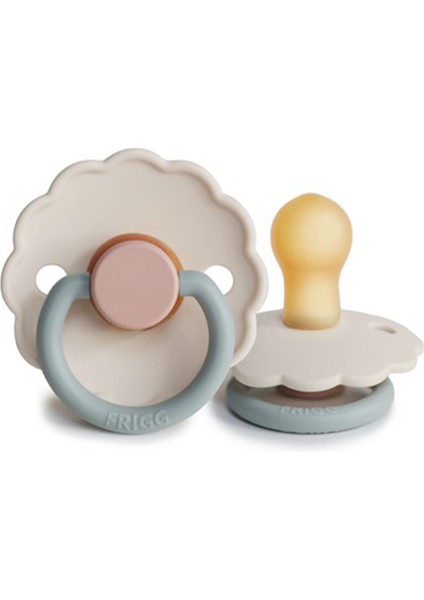Daisy Cotton Candy Bej 0-6 Ay Kauçuk Emzik