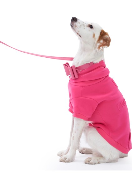 I Woof U Pembe Köpek Hoodie