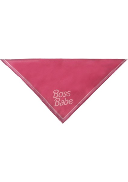 Boss Babe Pembe Köpek Bandana