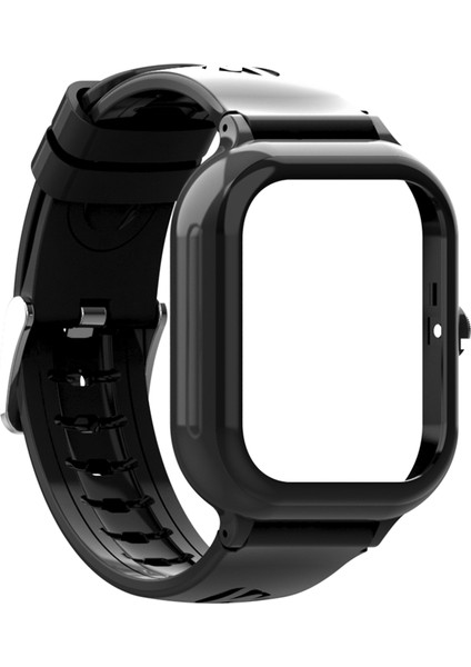 4s Siyah Değiştirilebilir Unisex Çocuk Akıllı Saat Kordonu
