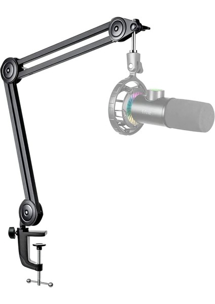BM63 Masaüstü Siyah Mikrofon Standı