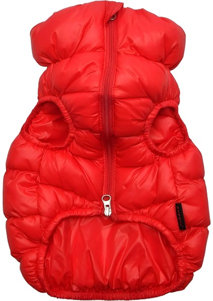 Puffer Kırmızı Köpek Yeleği
