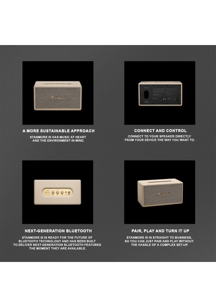 Stanmore Iıı Krem Bluetooth Hoparlör