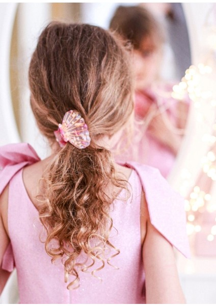 Little Mermaids Pembe Kız Çocuk Büyük Boy Klipsli Toka fırsatları