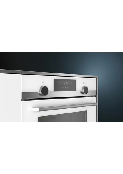 IQ500 HB557JYW5T Beyaz Ankastre Fırın fiyatları