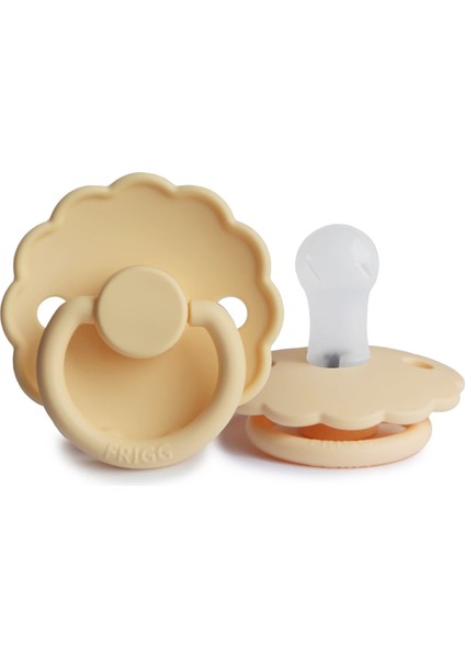 Daisy Pale Daffodil Sarı 0-6 Ay Silikon Emzik