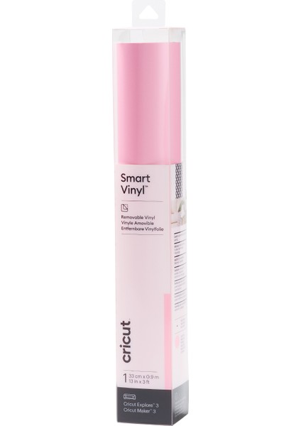 Smart Açık Pembe Geçici Vinil 33 x 91 cm